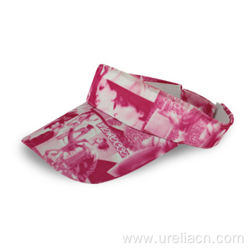 Sublimation printed sun visor